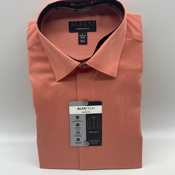 alfani red dress shirt Amazon.com: Alfani Mens Pinstripe Button Up Shirt, Red, XX-Large : Clothing, Shoes & Jewelry